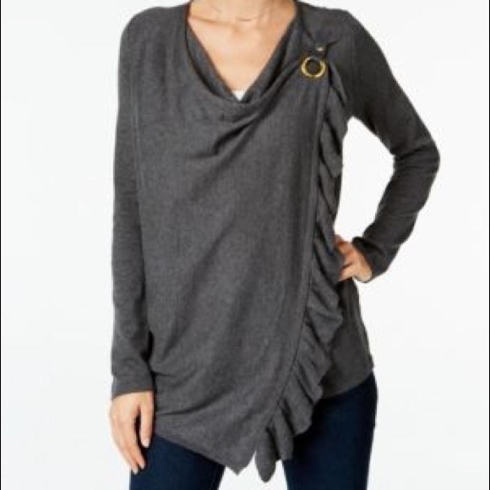 NWOT TAGS PM DRAPE TOP
